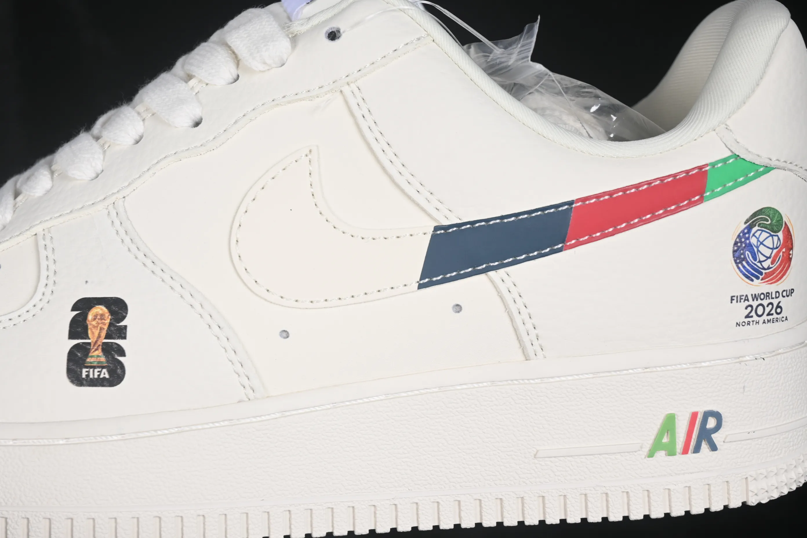 All categories Nk Air Force 1 Air Force series Nk Air Force 1 Low Air Force low top Nike Air Force 1'07 Low World Cup theme Air Force 1 low top casual sneakers DW8806-014